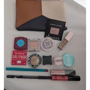 14-piece Makeup Bundle with Bag, all New/Unused